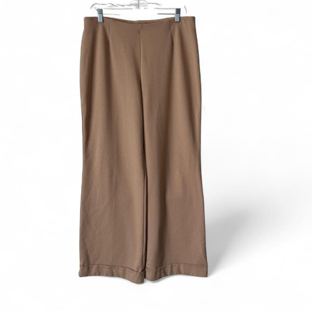 Vintage Tan‎ New York & Company Cuffed Wide Leg Pants